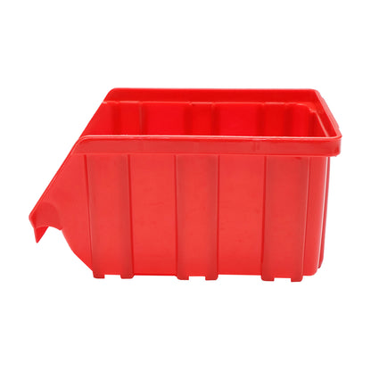 Műanyag tárolódoboz 105x170x95mm piros