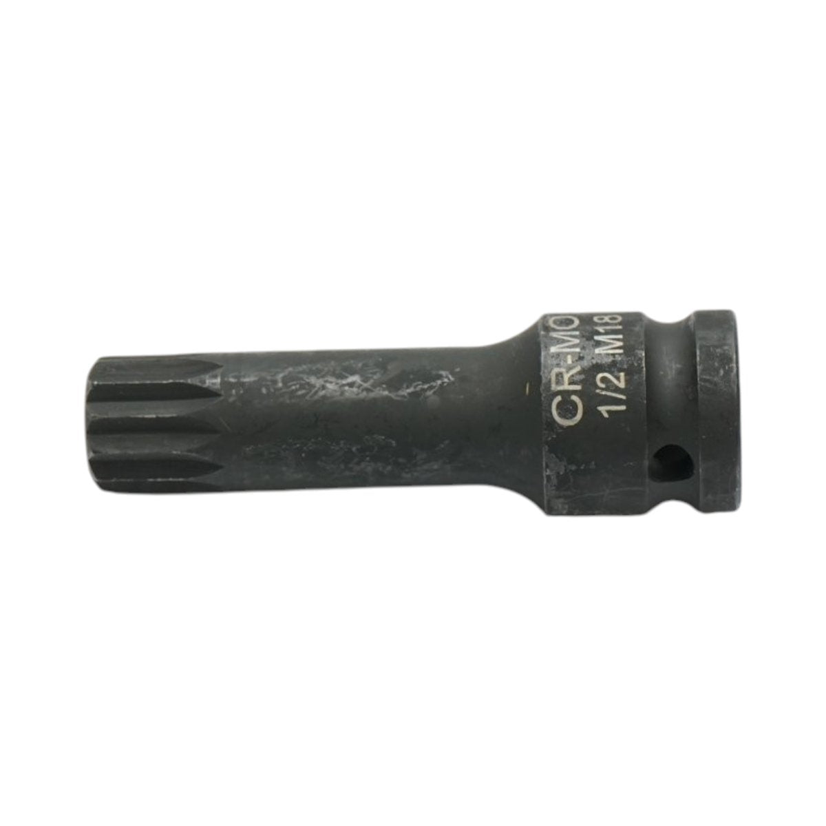 M18 Spline ütő bitdugókulcs, 78 mm, 1/2”, Cr-Mo – Breckner Germany
