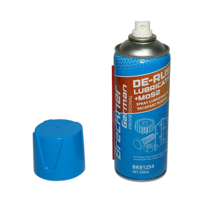 Rozsdaoldó és kenőanyag spray molibdén-diszulfiddal MoS2 450ml Breckner Germany