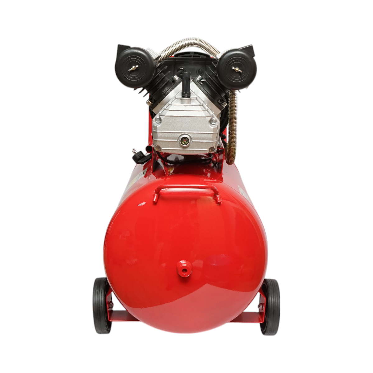 100L légkompresszor, 2 hengeres V motor 2,2KW/2CP, maximális nyomás 8 bar, szívólevegő térfogat 370 L/min THOR