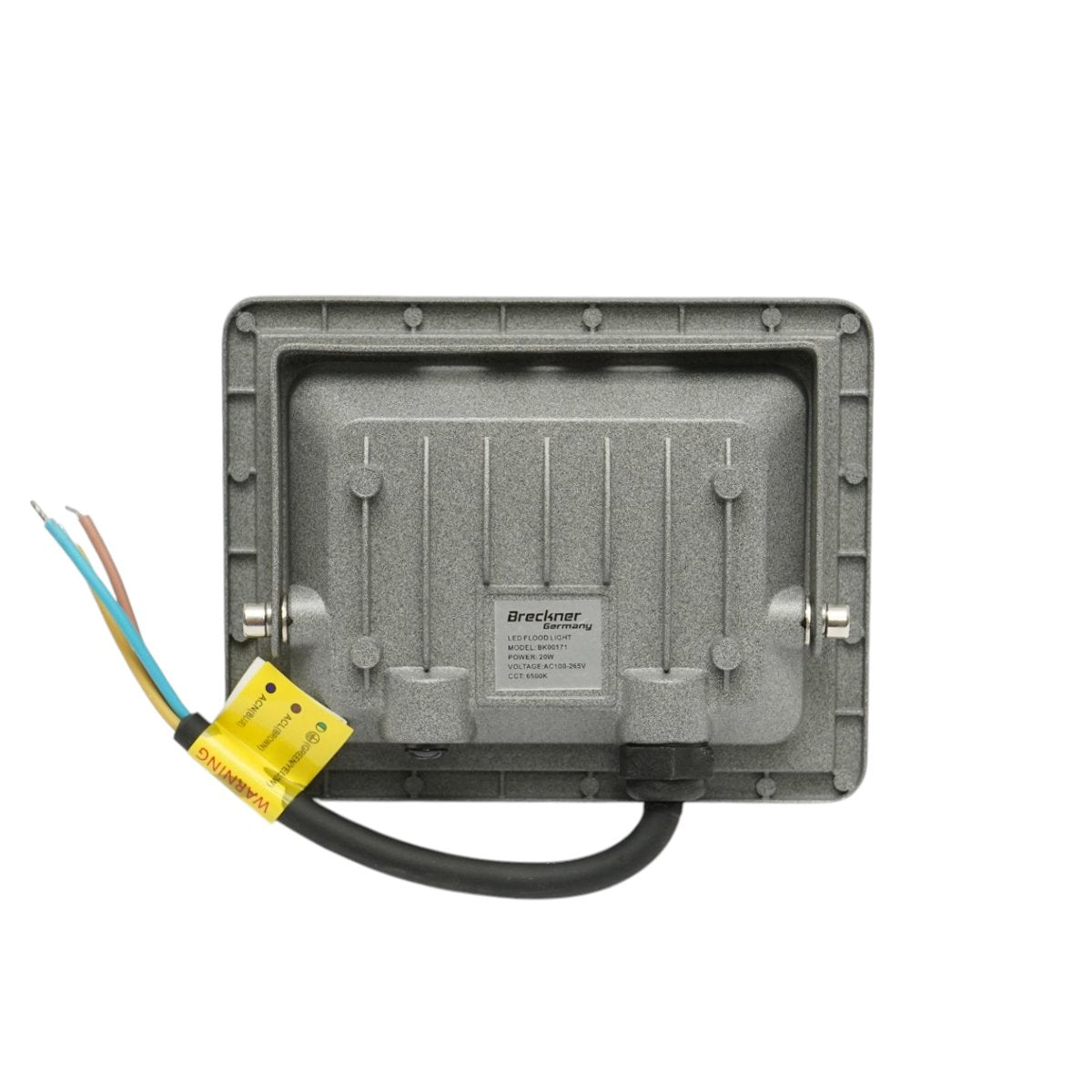 LED reflektor 20W, 100-265V, 6500K, 2000lm Flood típus 115x90x25mm IP66 Breckner Germany