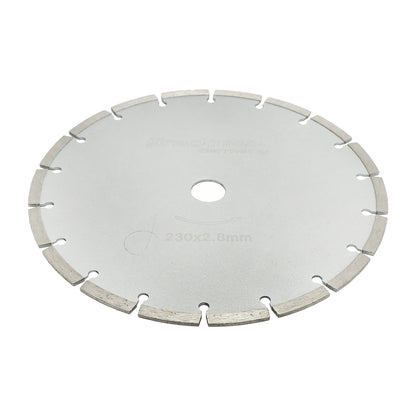 Gyémánt szegmentált száraz vágókorong 230x2.8mm betonhoz és kerámiához Breckner Germany