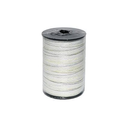 Görgős szalag fekete-sárga-fehér, szélesség 20mm 5x0.3mm SS hossz 200m elektromos kerítés Breckner Germany