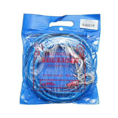 Vontatókábel/vonókötél, 10mm, hossza 3,5m, maximális terhelés 2T