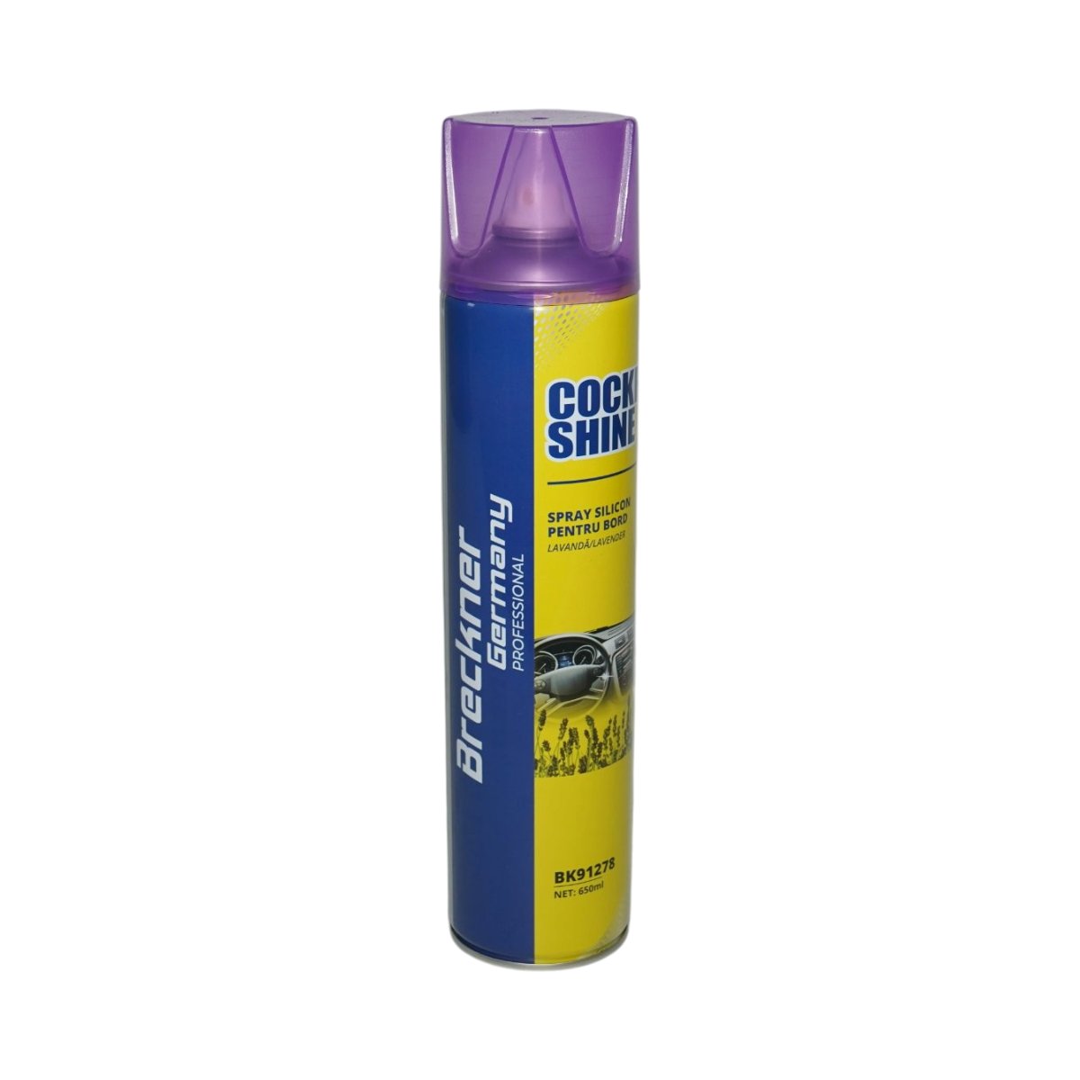 Szilikon műszerfal spray antisztatikus levendula 650ml Breckner Germany
