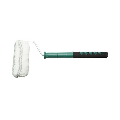 Poliakril festőhenger 18cm, hengerdátum 80mm, szál 18mm, teleszkópos alumínium nyél 42-84cm Breckner Germany