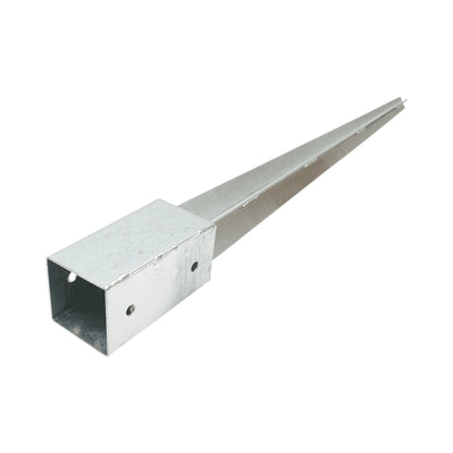 Rúdtartó 71x71x750mm, 2mm vastag, horganyzott acélból készült