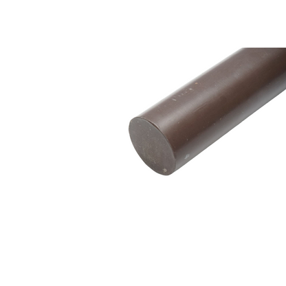 Rúd teflon, PTFE, politetrafluoretilén barna 200x50mm 1.45 Kg