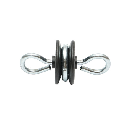 Szigetelő dupla rögzítéssel fi 5.8mm 93x84mm elektromos kerítés Mezofarm