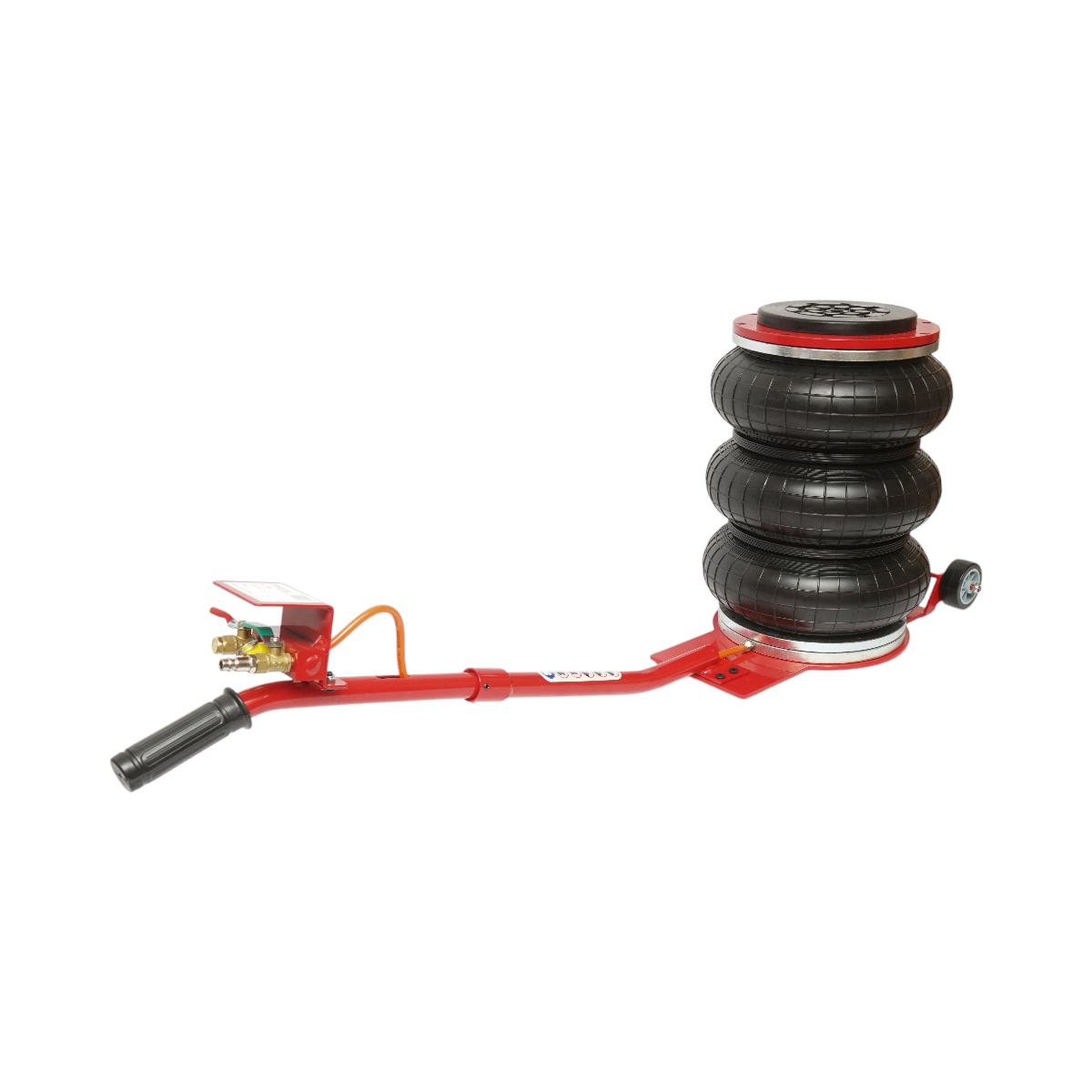 Professzionális pneumatikus emelő 150-400mm légpárnával, üzemi nyomás 8-12 bar, maximális terhelés 6T Breckner Germany