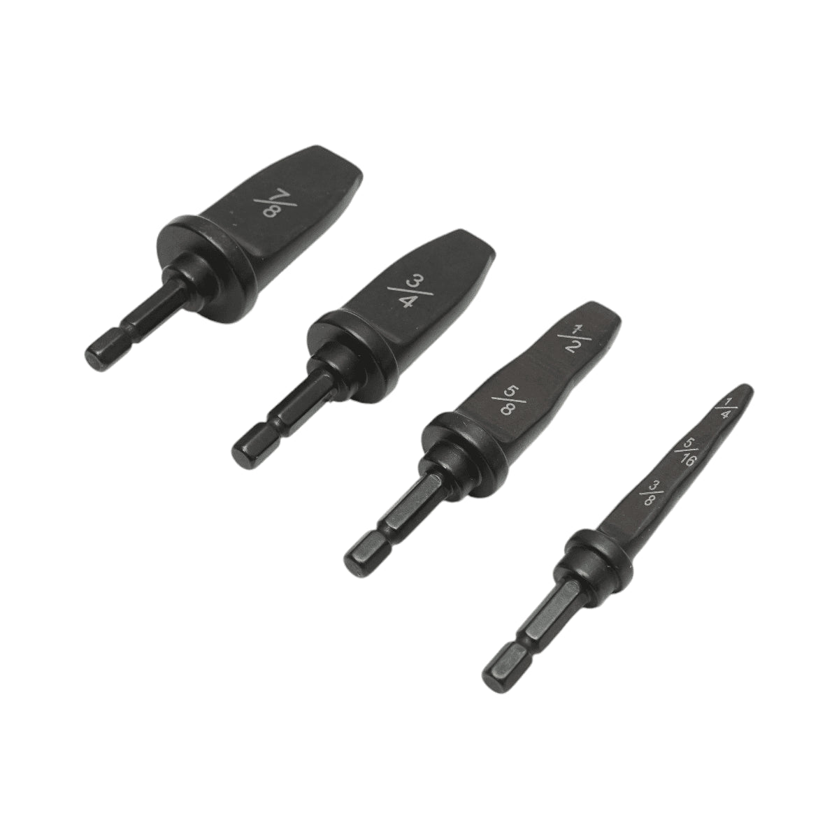 4 db 1/4-7/8 hüvelykes csőtágító bit készlet HVAC/R berendezésekhez