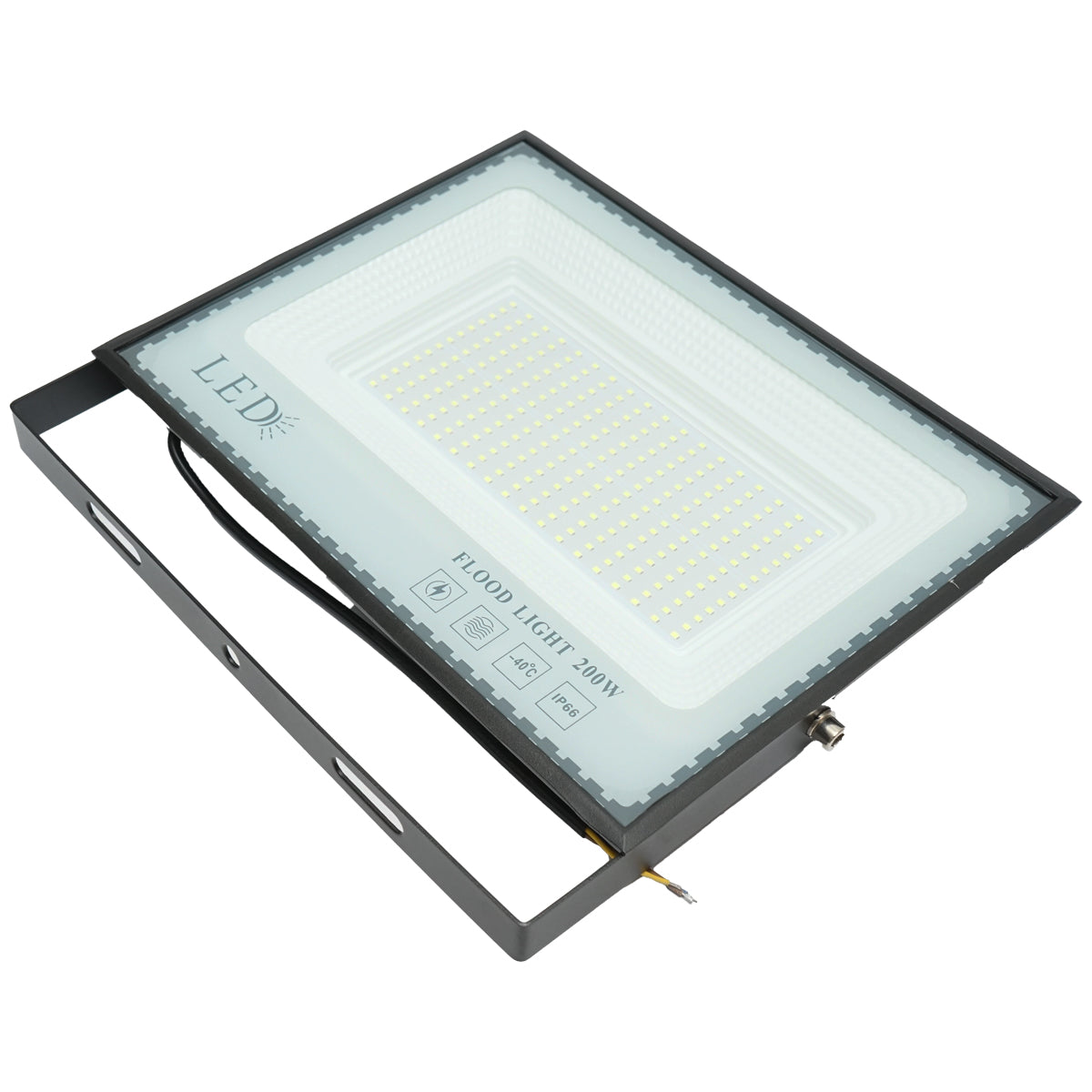 LED reflektor 200W, 220V, 6500K, 332x252x38mm IP66 Breckner Germany