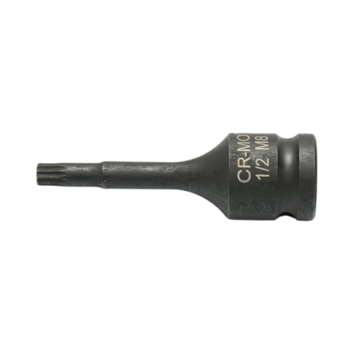 Breckner Germany M8 spline ütő bitdugókulcs 78mm, 1/2 inch négyzet Cr-Mo