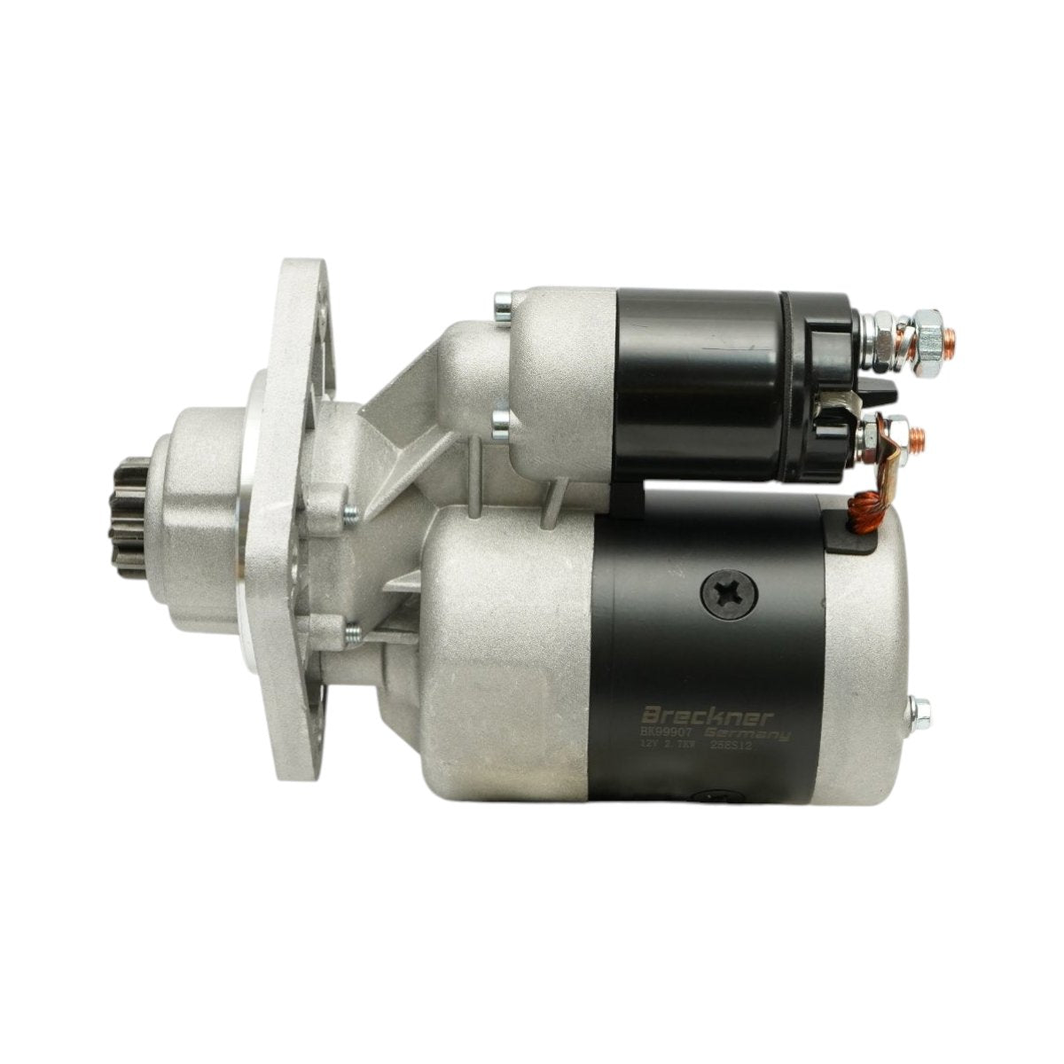 Önindító / Villanymotor 12V, 2.7kW, Z=10 Valmet, Massey Ferguson, Zetor, Sisu, Ursus kód OEM 9142748, 0001350124, 8EA730174-001, LRS00926, 632.275.12, 836640940