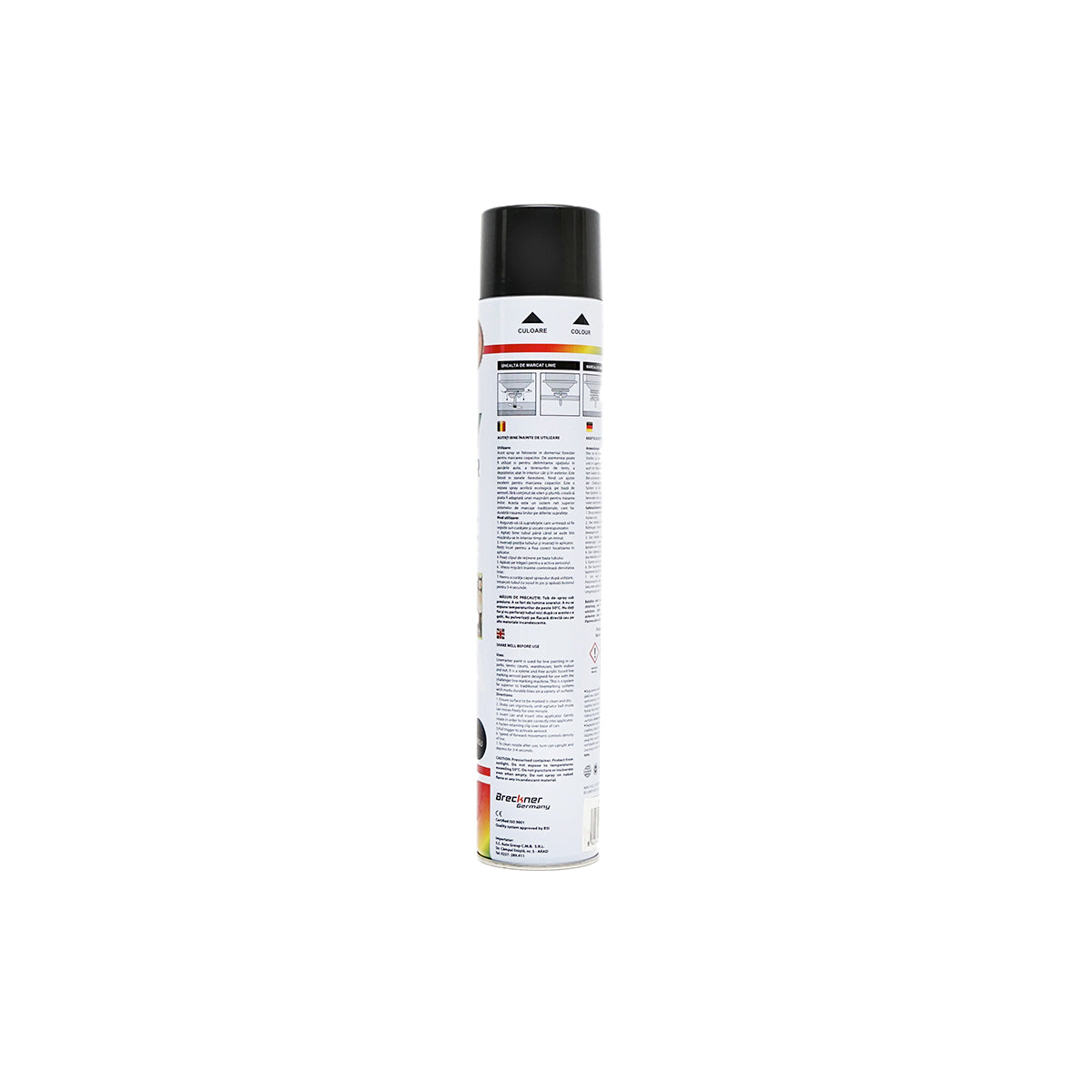 Erdei jelölő festék spray fekete 750ml Breckner Germany