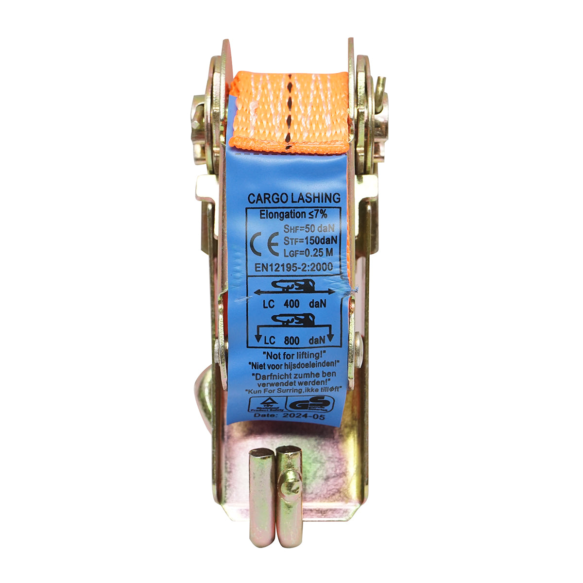 Teherszíj 5mx25mm 800Kg (egy racsni) Breckner Germany