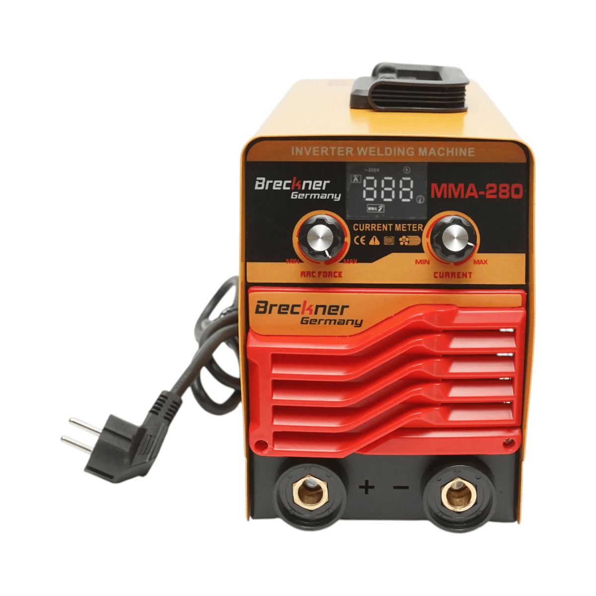 Inverteres hegesztő 280A MMA, 220V digitális kijelzővel, IGBT technológiával Breckner Germany