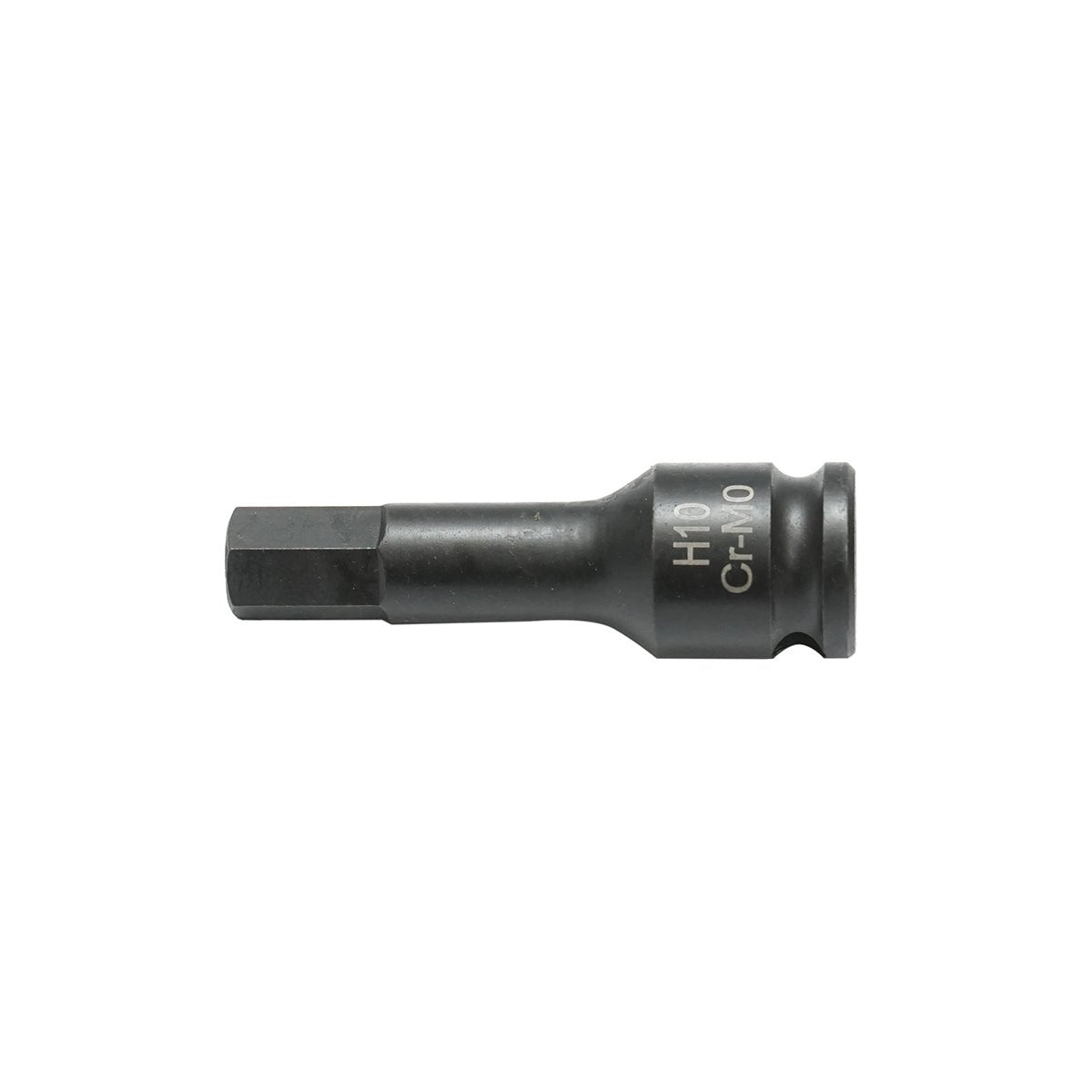 Ütőcsavarkulcs, hatlapú H10, 60 mm, négyzetes 3/8 Cr-Mo