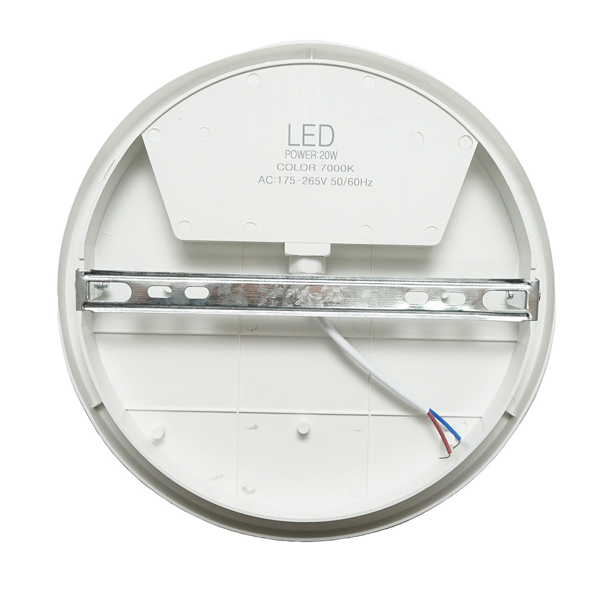 20W LED mennyezeti lámpa, 220V, 7000K hideg fény hideg fényű lámpatest 218x70mm beltéri/kültéri Breckner Germany