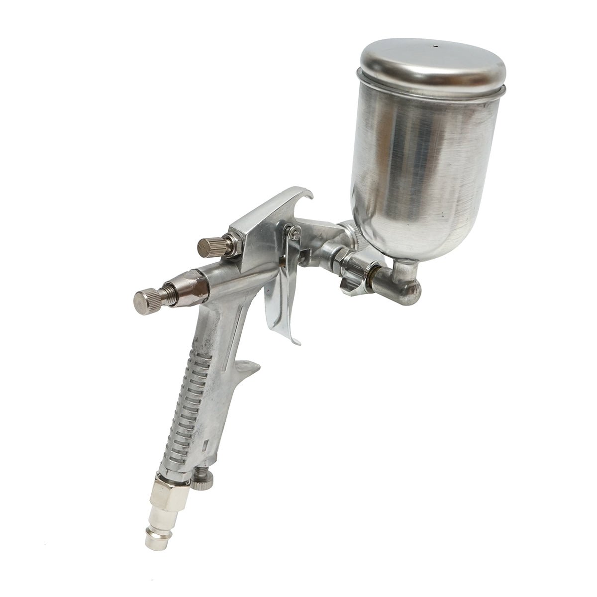 Sűrített levegős szórópisztoly 200 ml, fúvóka 0,5 mm, áramlási sebesség 60 ml/perc, max. nyomás 2,5 bar F-2