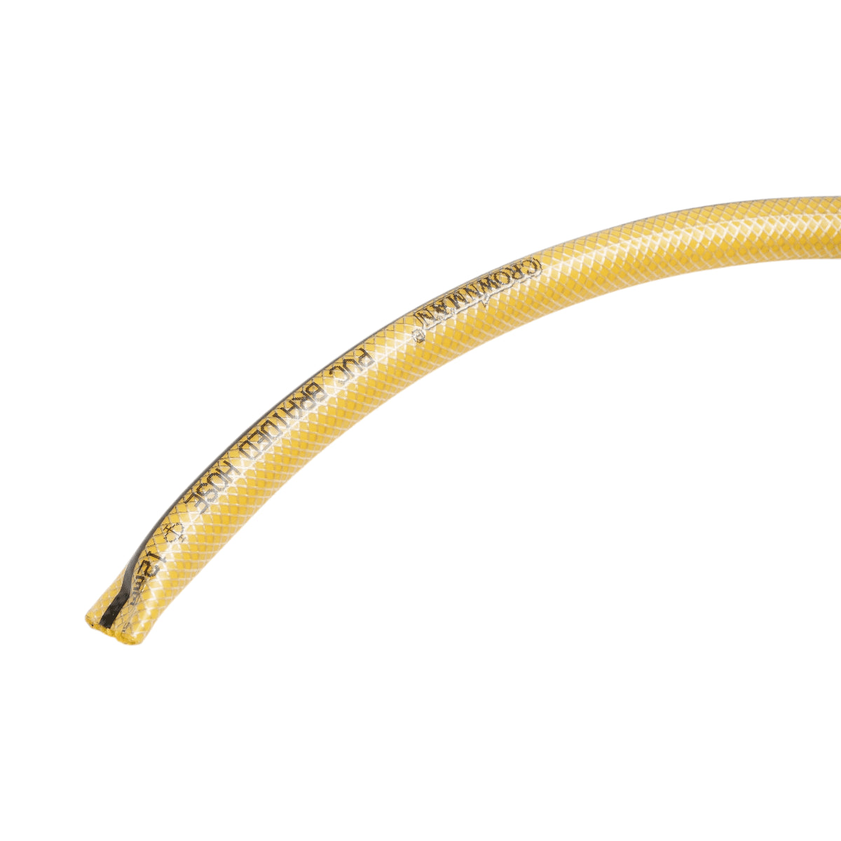 PVC kerti tömlő, slag, 1/2 inch (12mm) fonott textilbetéttel 50m/tekercs Crownman
