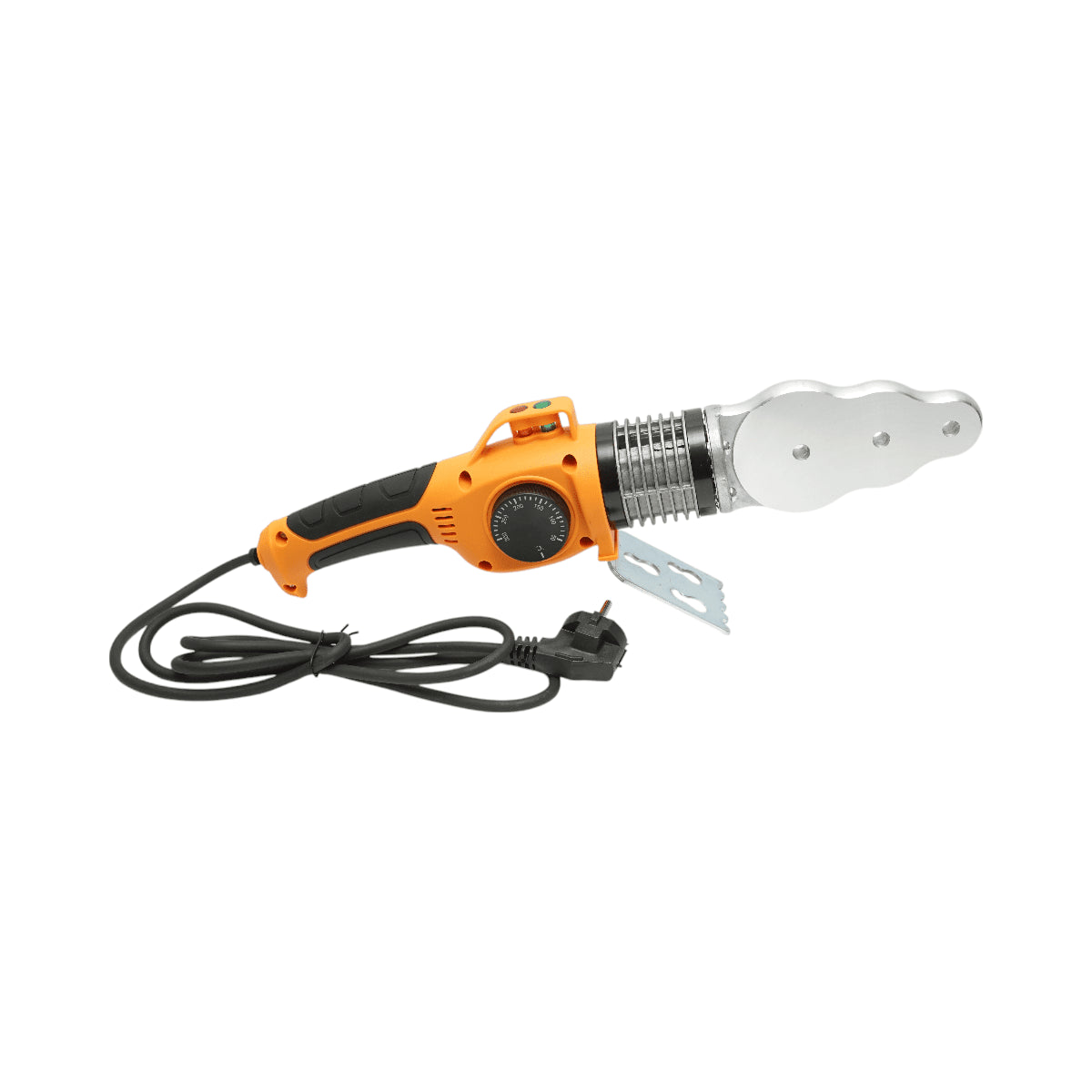 Csőhegesztő gép PPR 800W analóg termosztáttal 0-300°C, 3 serpenyő 20-25-32mm