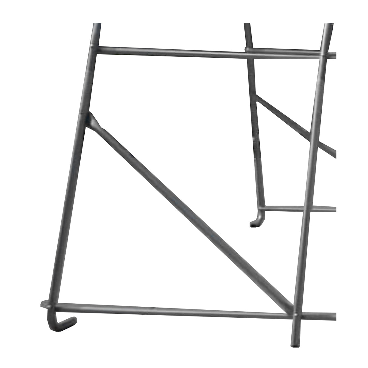 Raktárcsarnok 3,66 m széles, 6,1 m hosszú, 2,44 m magas PVC-ből, fémszerkezettel.