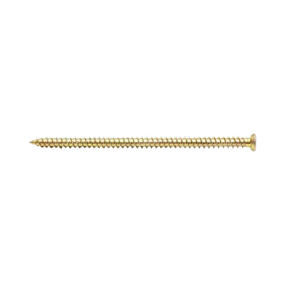 Ajtó-ablak szerelőcsavar 7.5x132mm, torx TX30, sárga cinkozott acél 100 db/doboz