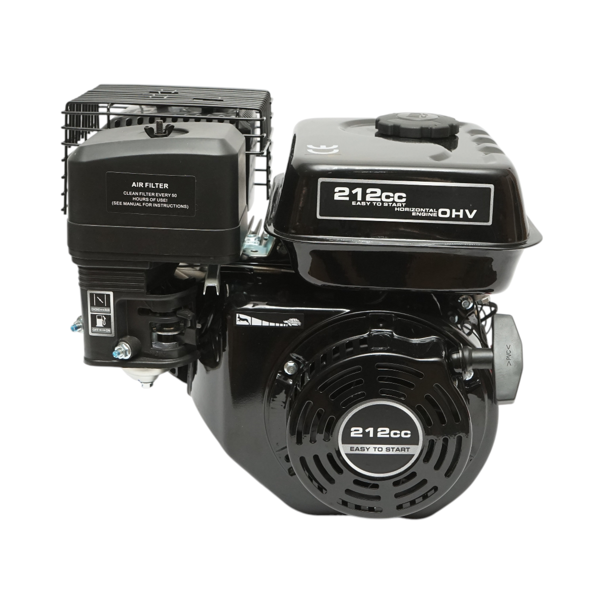 7 LE benzinmotor 212cc OHV 170F, 4 ütemű BK98058, 98TH058 árokásó géphez