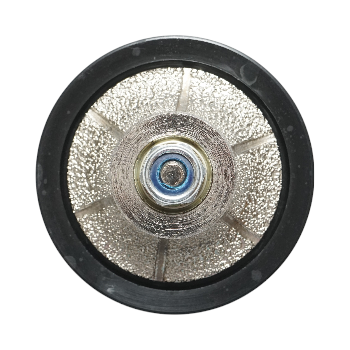 Gyémánt félgyémántvágó B15, D65mm, sugár 15mm, menet M14 gránit élekhez Breckner Germany