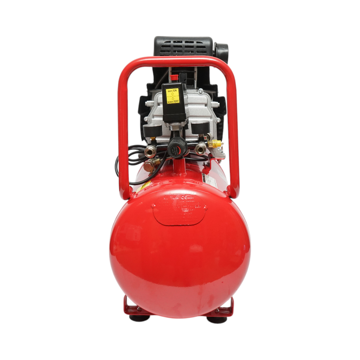 Légkompresszor 50L, motorteljesítmény 1,5KW/2CP, maximális nyomás 8 bar, szívólevegő térfogat 195L THOR