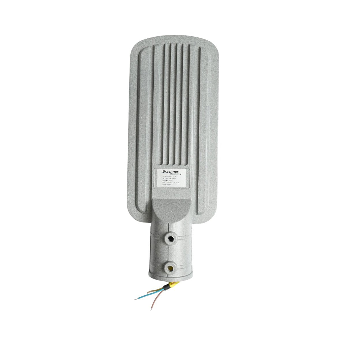 LED közúti világítólámpa 50W, 100-265V, 6500K, 5500lm oszlopra szerelhető 340x125x25mm IP66 Breckner Germany