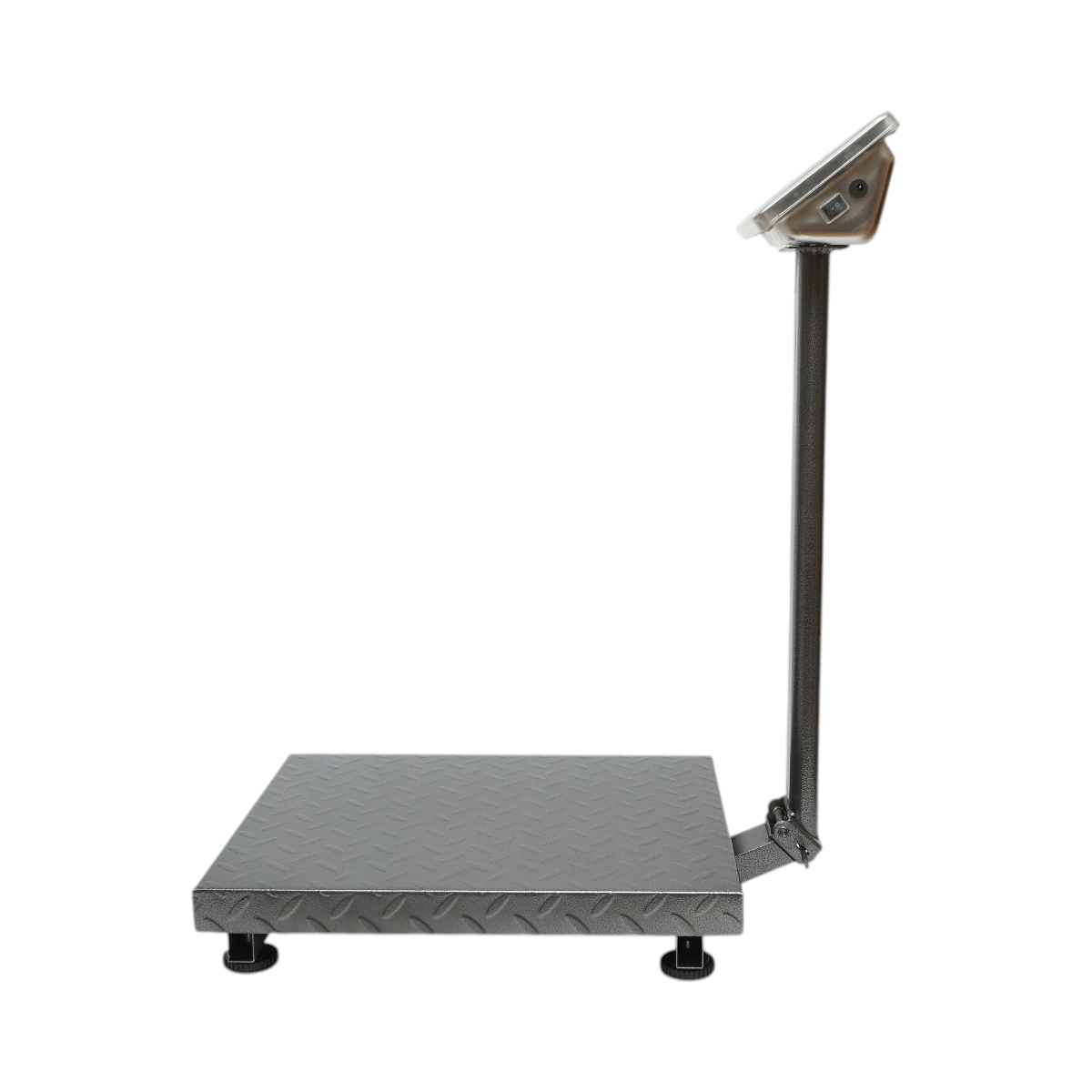 Elektronikus padlómérleg 350kg platformtípus 500x400mm összecsukható karral, LCD kijelző Breckner Germany