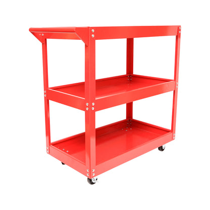 Kerekes fém kocsi 3 polccal a szerszámok számára 730x720x360mm