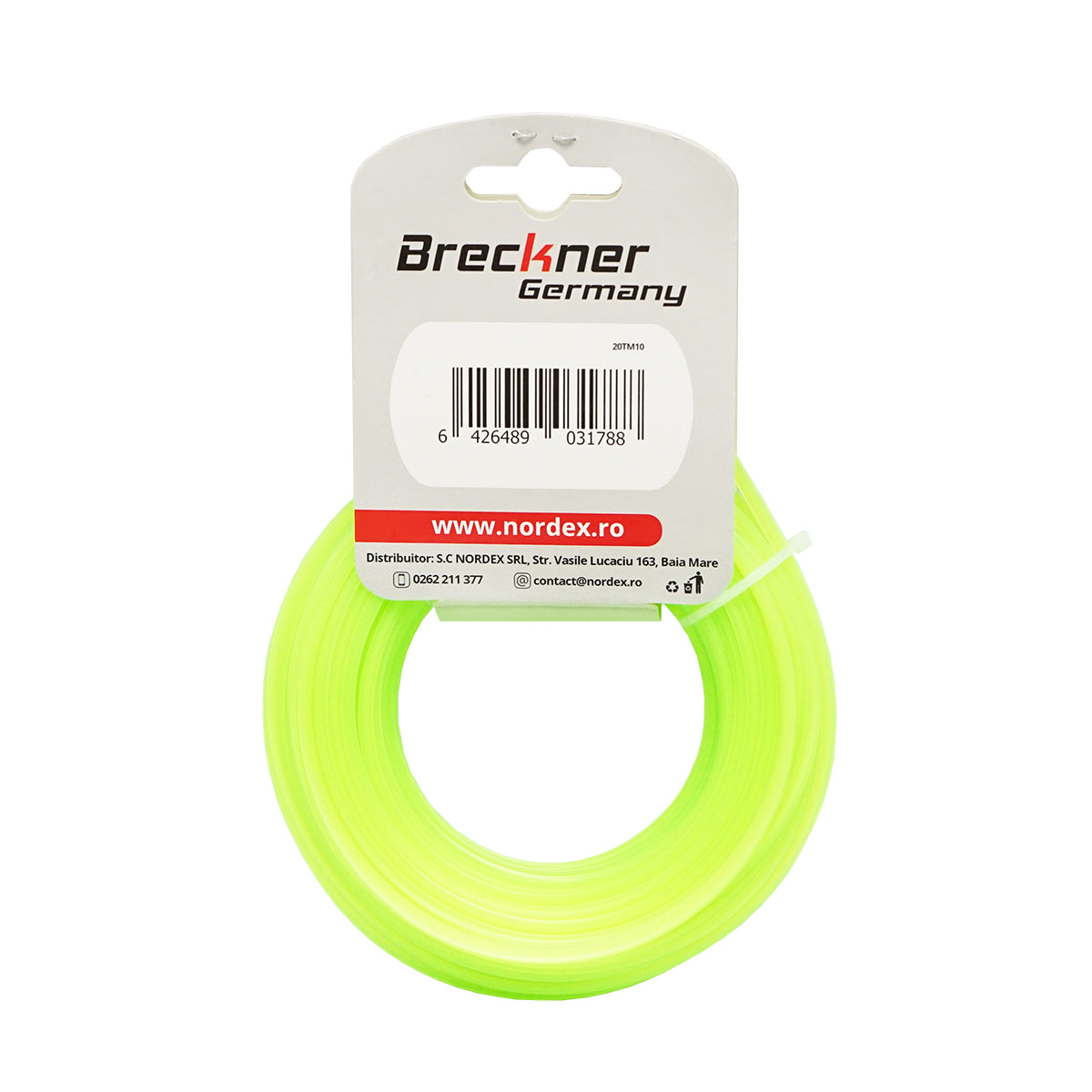 Fűkasza damil, csillag 3 mm x 15 m Breckner Germany