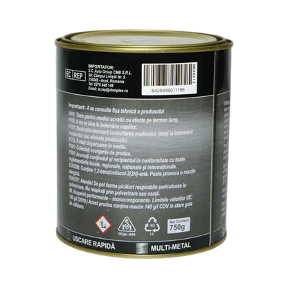 Breckner Germany 3 az 1-ben korrózióálló zománcfesték kék 650 fémhez 750g, közvetlenül a rozsdára, vízalapú