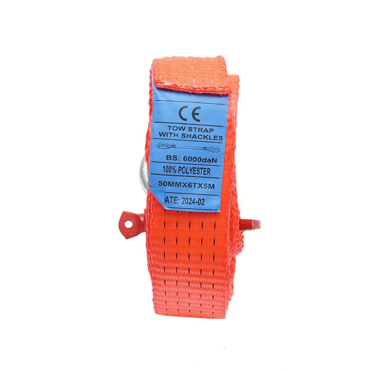Vontatási heveder 5mx45mm 6T 6T karika csavarral Breckner Germany