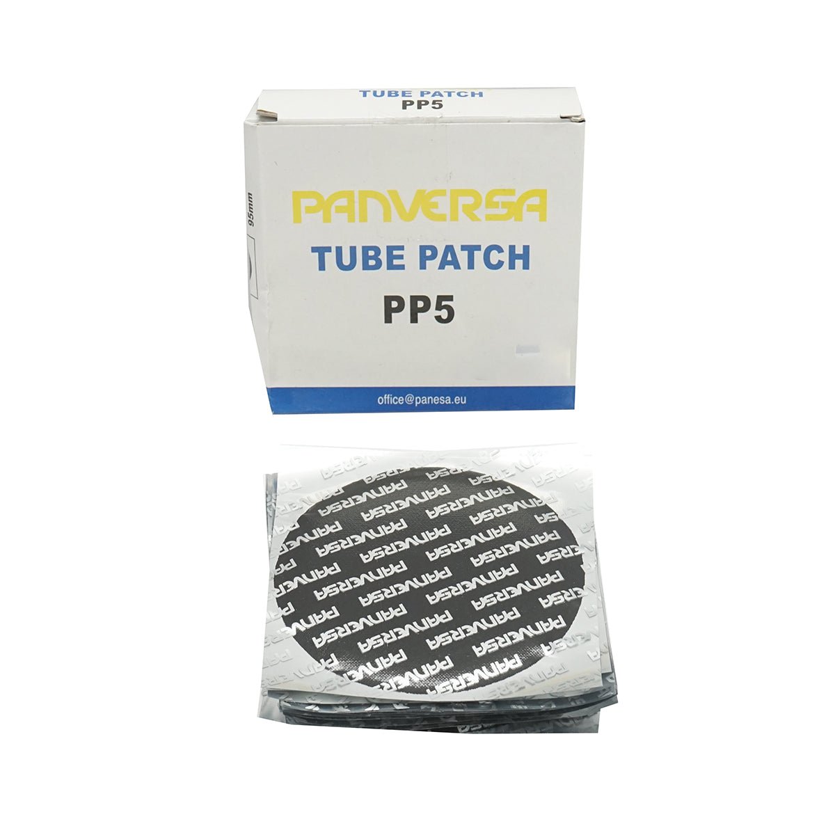 Kerek vulkanizáló foltok 95mm PP5 Panversa belső csövekhez