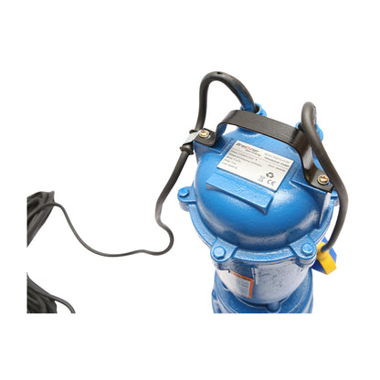 Szennyvízszivattyú, merülő vízelvezető, úszóval, 550W, 200L/min, 11m mélység, 220V WQD10-8-55F Breckner Germany