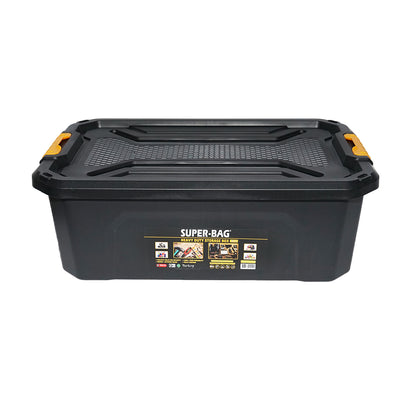 Nagy teherbírású tárolódoboz fedéllel 30L 580x380x200mm