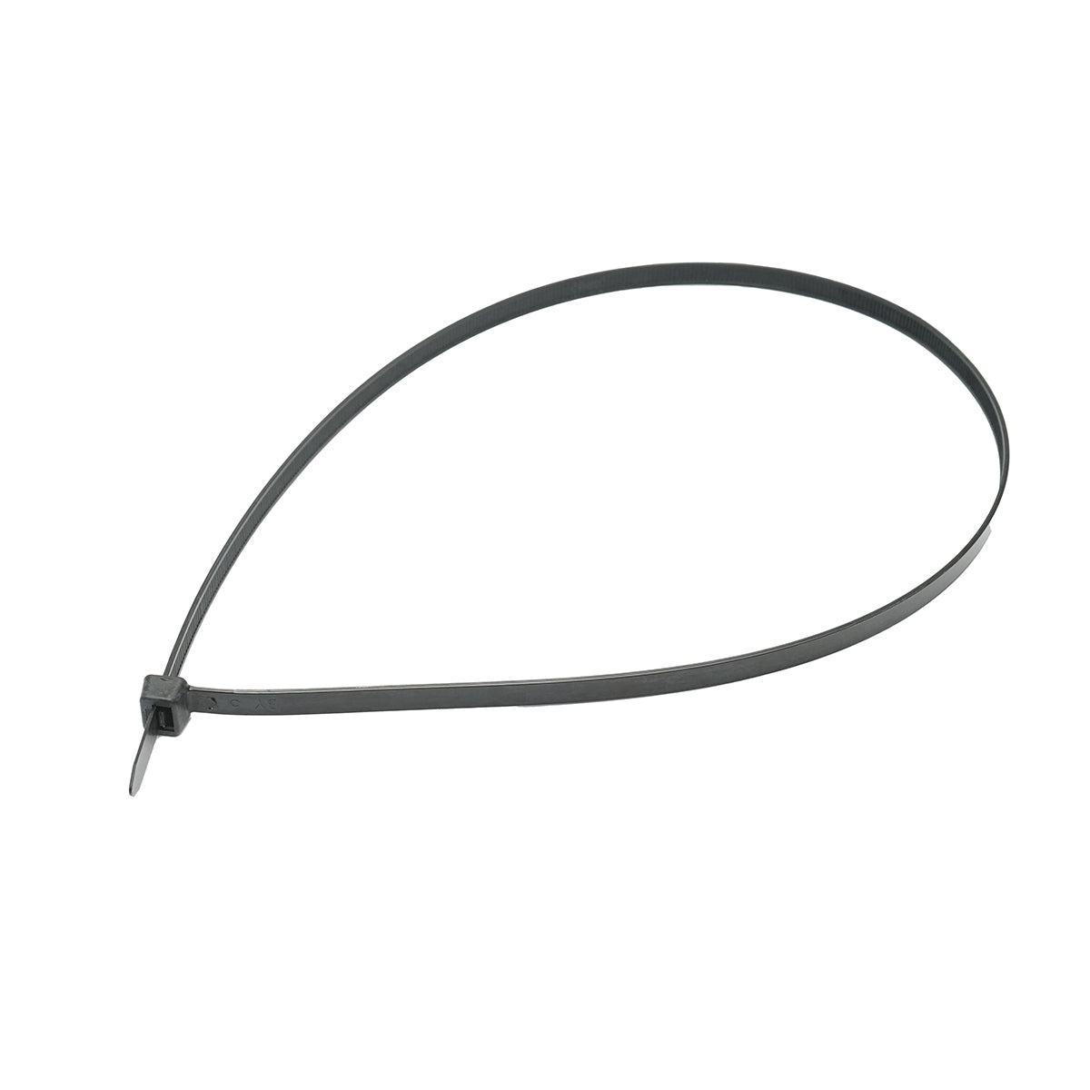 Fekete műanyag gyorskötöző, kötegelő 8.8x760mm 100 db/készlet Breckner Germany