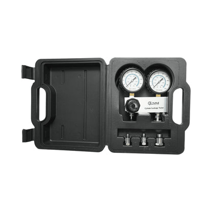 Benzinmotor henger tömörségmérő készlet, 3 adapter 10, 12, 18mm, 600mm tömlő Breckner Germany