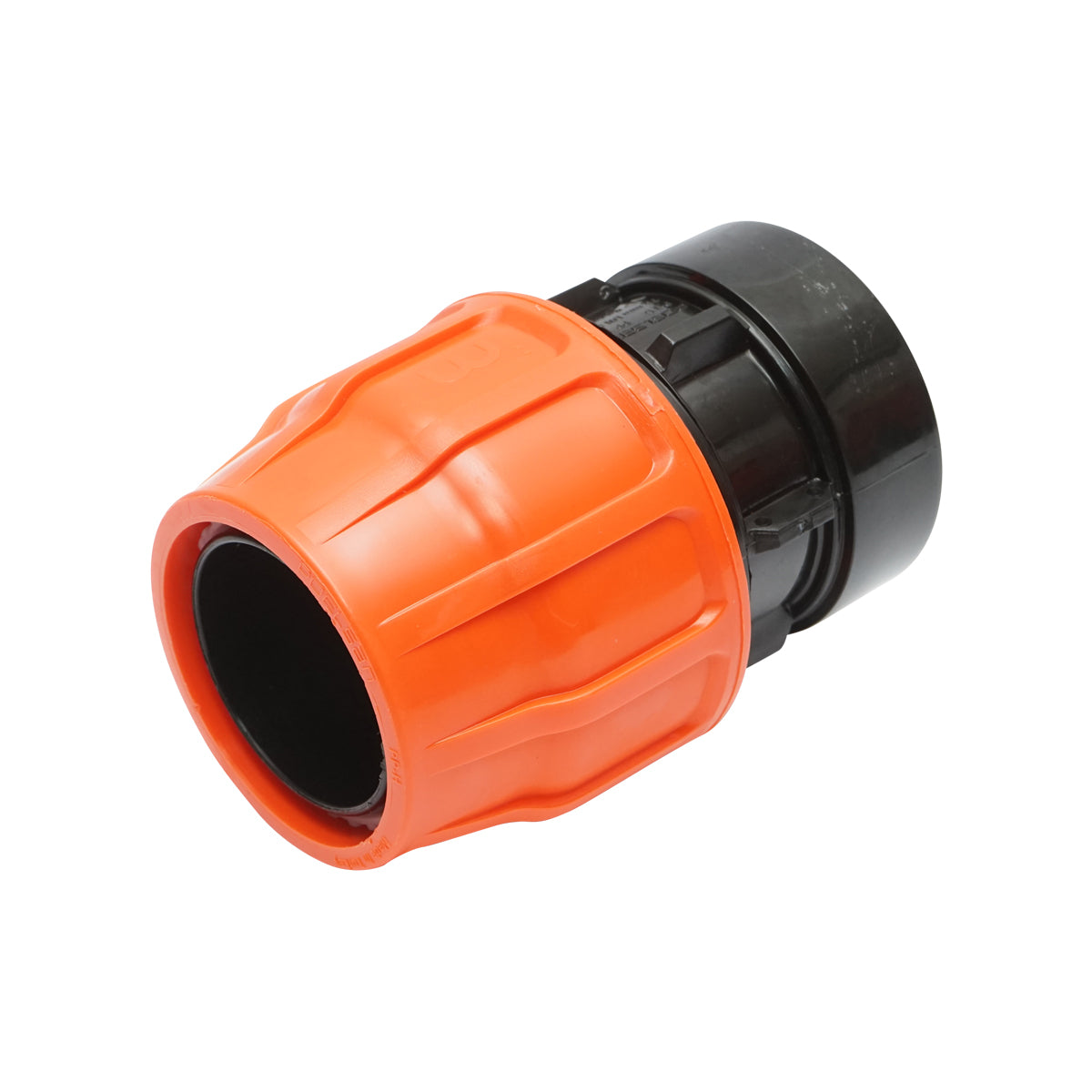 Lapos adapter D75x75mm-es könyökkel, belső menettel, PN6 Poelsan