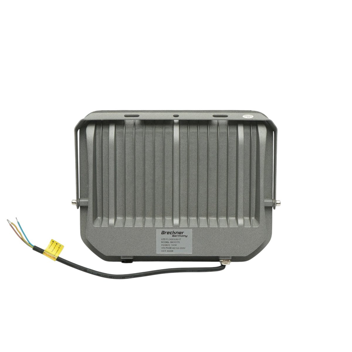 LED Reflektor 100W, 100-265V, 6500K, 14000lm Flood típus 280x220x38mm IP66 Breckner Germany