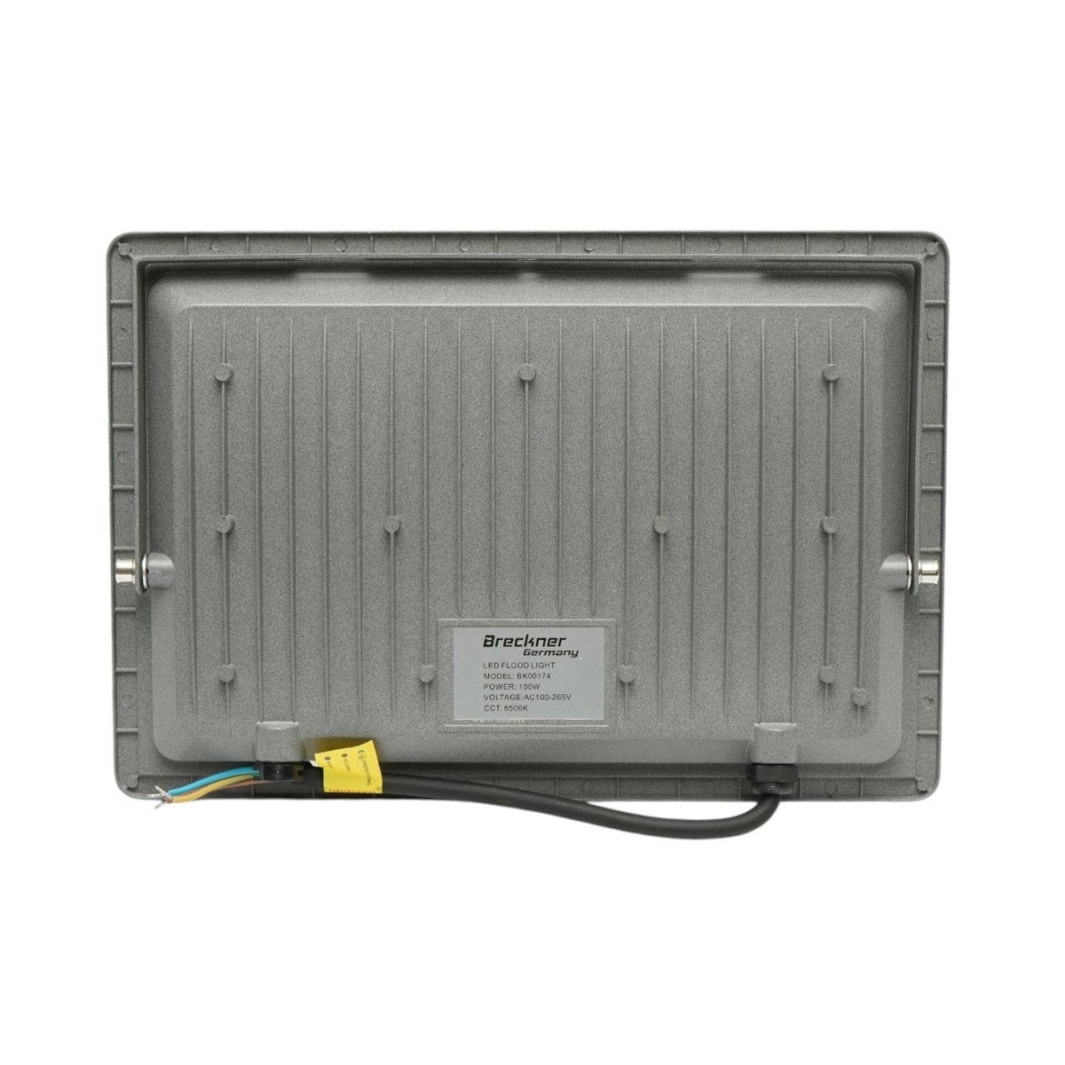 LED reflektor 100W, 100-265V, 6500K, 10000lm Flood típus 285x195x30mm IP66 Breckner Germany