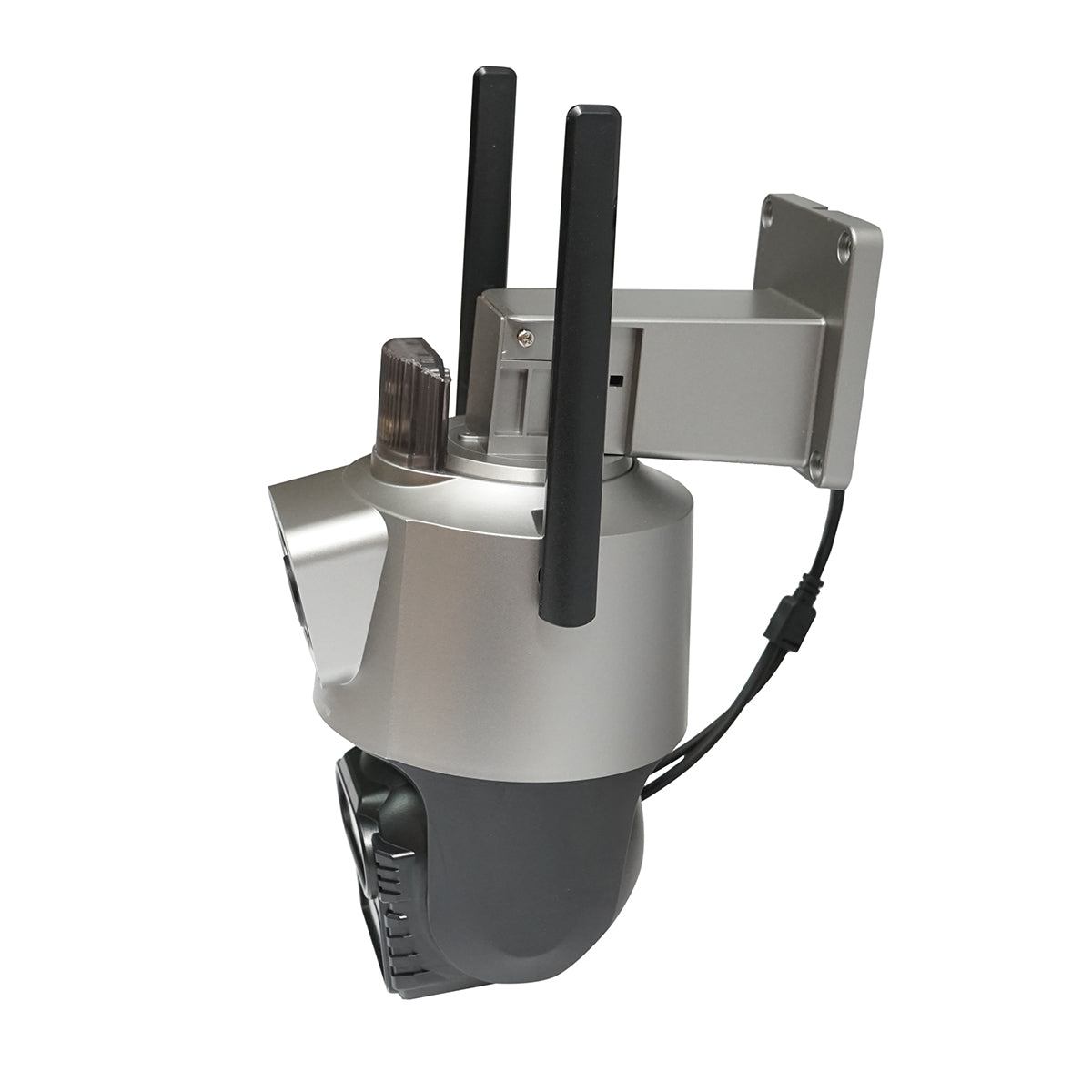 Felügyeleti kamera 3 lencse, 2 lencse 9 MP, P2P WIFI 2.4GHz, PTZ mozgásérzékelővel, szirénával, emberérzékeléssel és iCSee alkalmazással.