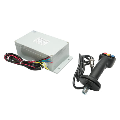 6 gombos elektromos joystick 24V-os vezérlési móddal
