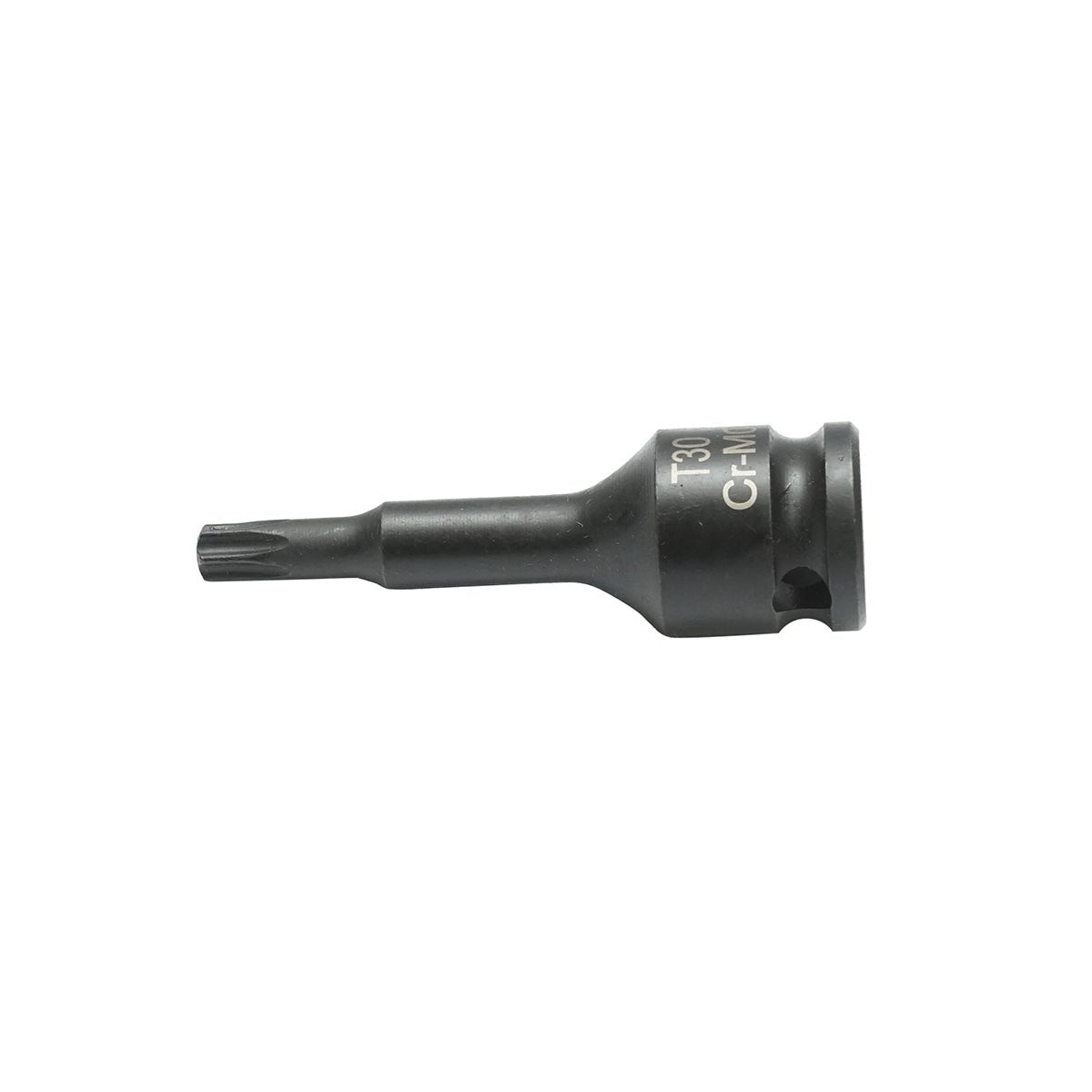 T30 torx ütőcsavarkulcs, 60 mm, 3/8 négyzetes Cr-Mo