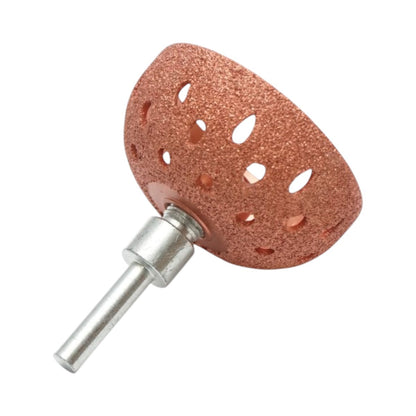 Polírozó sapka gumiabroncsokhoz 50mm, szemcseméret 65, 3/8 inch szár
