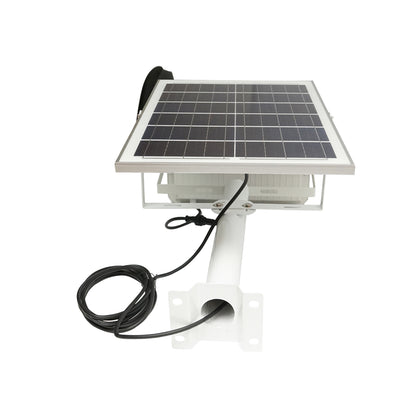 LED reflektor 400W, 6500K, 28W-os napelemmel, távirányítóval és 40Ah akkumulátorral Breckner Germany